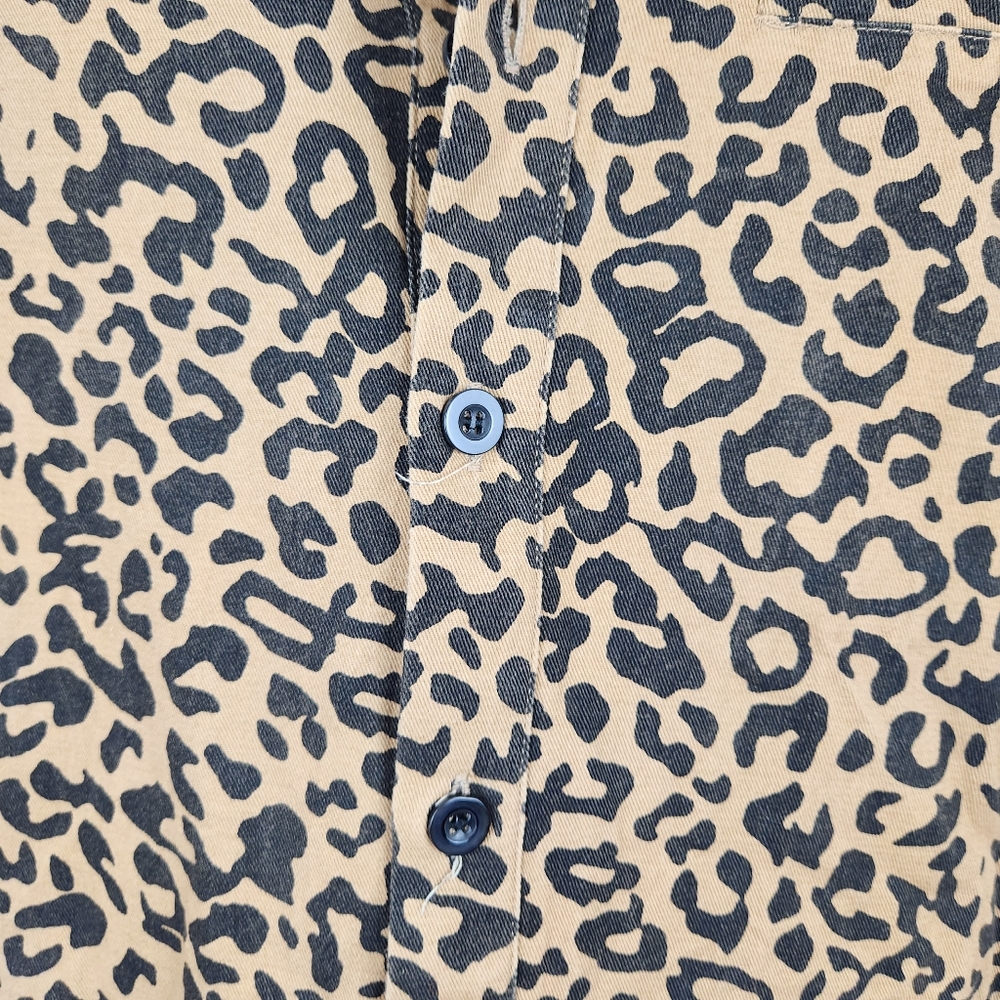 Red Sky romper leopard print size M in EUC - Picture 8 of 11